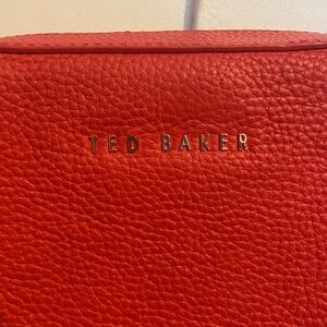 TED BAKER Red leather crossbody Bag